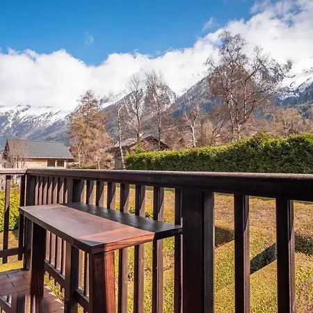 Kinabalu - Vue Mt Blanc Range Center Apartment Les Houches